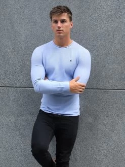 Mason Knit Jumper - Light Blue 7 Mason Knit Jumper - Light Blue -Trend Wear Sales 2041ABlueLEADD 3e7827cc 613a 4f52 9b2f 8dd4e1595395