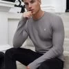 Mason Knit Jumper - Grey 1 Mason Knit Jumper - Grey -Trend Wear Sales 2041MasonGreyLead