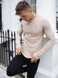 Mason Knit Jumper - Beige -Trend Wear Sales 2041TanD 3 6d173a06 3853 4fa9 be33 40908d28a179