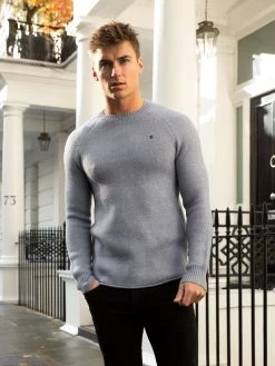 Yardley Knit Jumper - Light Blue -Trend Wear Sales 2042LightBlue 06D