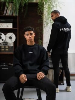 Statement Relaxed Jumper - Black 12 Statement Relaxed Jumper - Black -Trend Wear Sales 2045TBlack05D