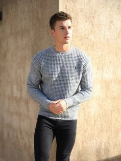 Burford Knit Jumper - Grey -Trend Wear Sales 2075Grey 06D