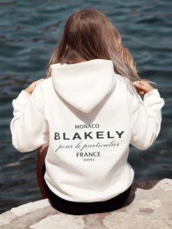 Monaco Oversized Hoodie - Ivory -Trend Wear Sales 210IVORYD 1