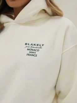 Monaco Oversized Hoodie - Ivory -Trend Wear Sales 213WOOFF WHITEHOODIED1