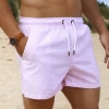 Striped Swim Shorts - Pink -Trend Wear Sales 215CitiesGreen4