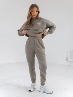 Italia Oversized Jumper - Stone Grey -Trend Wear Sales 216BWGrey 02D