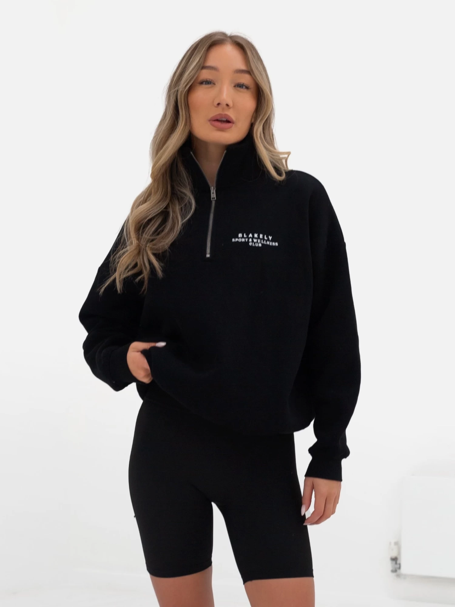Ultimate 1/4 Zip Jumper - Black 4 Ultimate 1/4 Zip Jumper - Black - Image 2