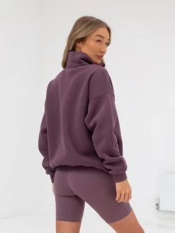Ultimate 1/4 Zip Jumper - Light Plum 12 Ultimate 1/4 Zip Jumper - Light Plum -Trend Wear Sales 218GPLUM02