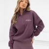 Ultimate 1/4 Zip Jumper - Light Plum