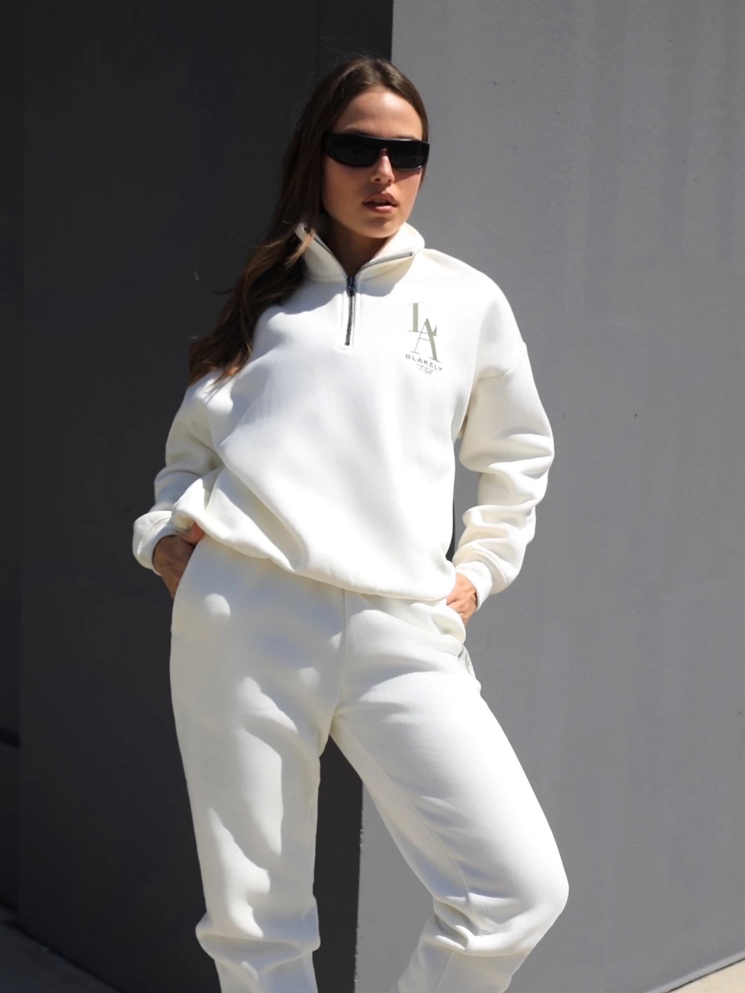 Studio 1/4 Zip Jumper - Ivory 9 Studio 1/4 Zip Jumper - Ivory - Image 7