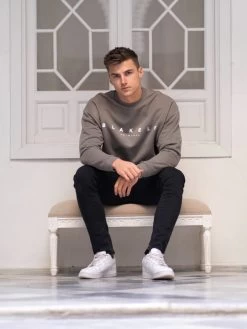 Evolved Jumper - Safari Green -Trend Wear Sales 2220GREENGREYD 1