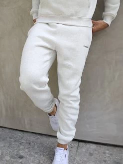 Series Relaxed Sweatpants - Marl White -Trend Wear Sales 223AMMarlWhite 05D