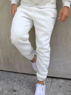 Series Relaxed Sweatpants - Marl White -Trend Wear Sales 223AMMarlWhite 06D