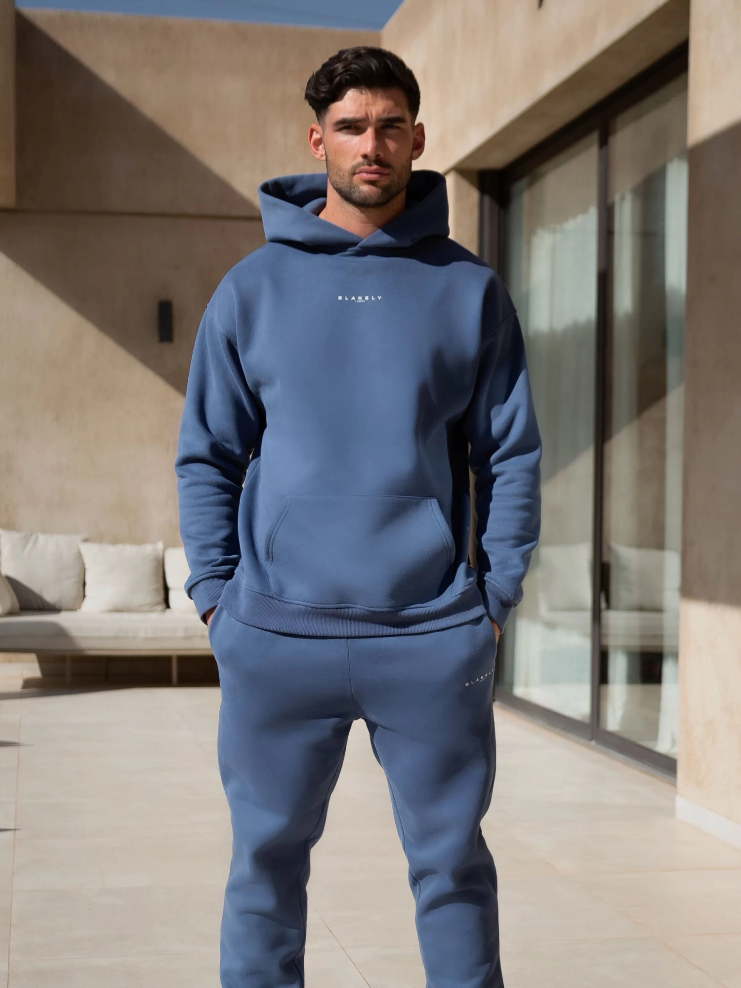 Evolved II Relaxed Sweatpants - Blue 5 Evolved II Relaxed Sweatpants - Blue - Image 3