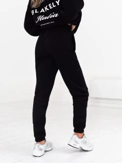 Italia Sweatpants - Black 9 Italia Sweatpants - Black -Trend Wear Sales 224BWBLACK 03D