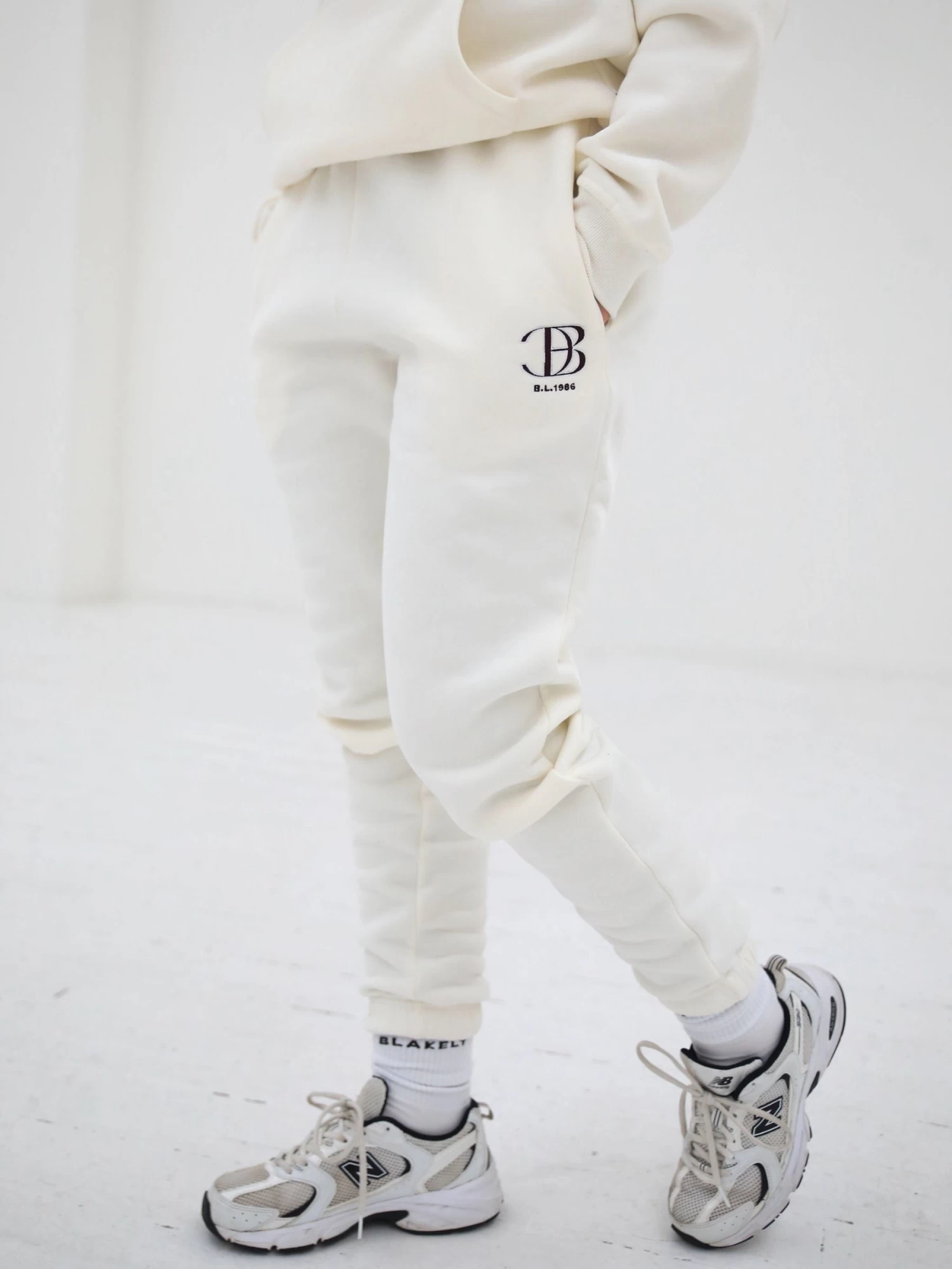 Initial Sweatpants - Off White 4 Initial Sweatpants - Off White - Image 2