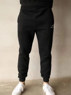 Italia Relaxed Sweatpants - Black