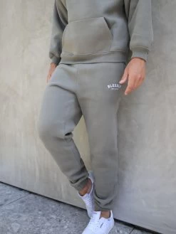 Varsity Relaxed Sweatpants - Safari Green -Trend Wear Sales 224VARD 1