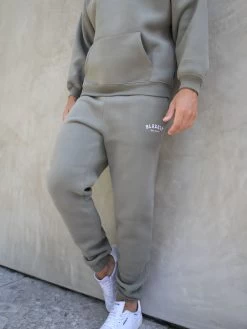 Varsity Relaxed Sweatpants - Safari Green -Trend Wear Sales 224VARD 4