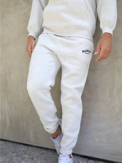 Varsity Relaxed Sweatpants - Marl White 12 Varsity Relaxed Sweatpants - Marl White -Trend Wear Sales 224VARGreyD 4