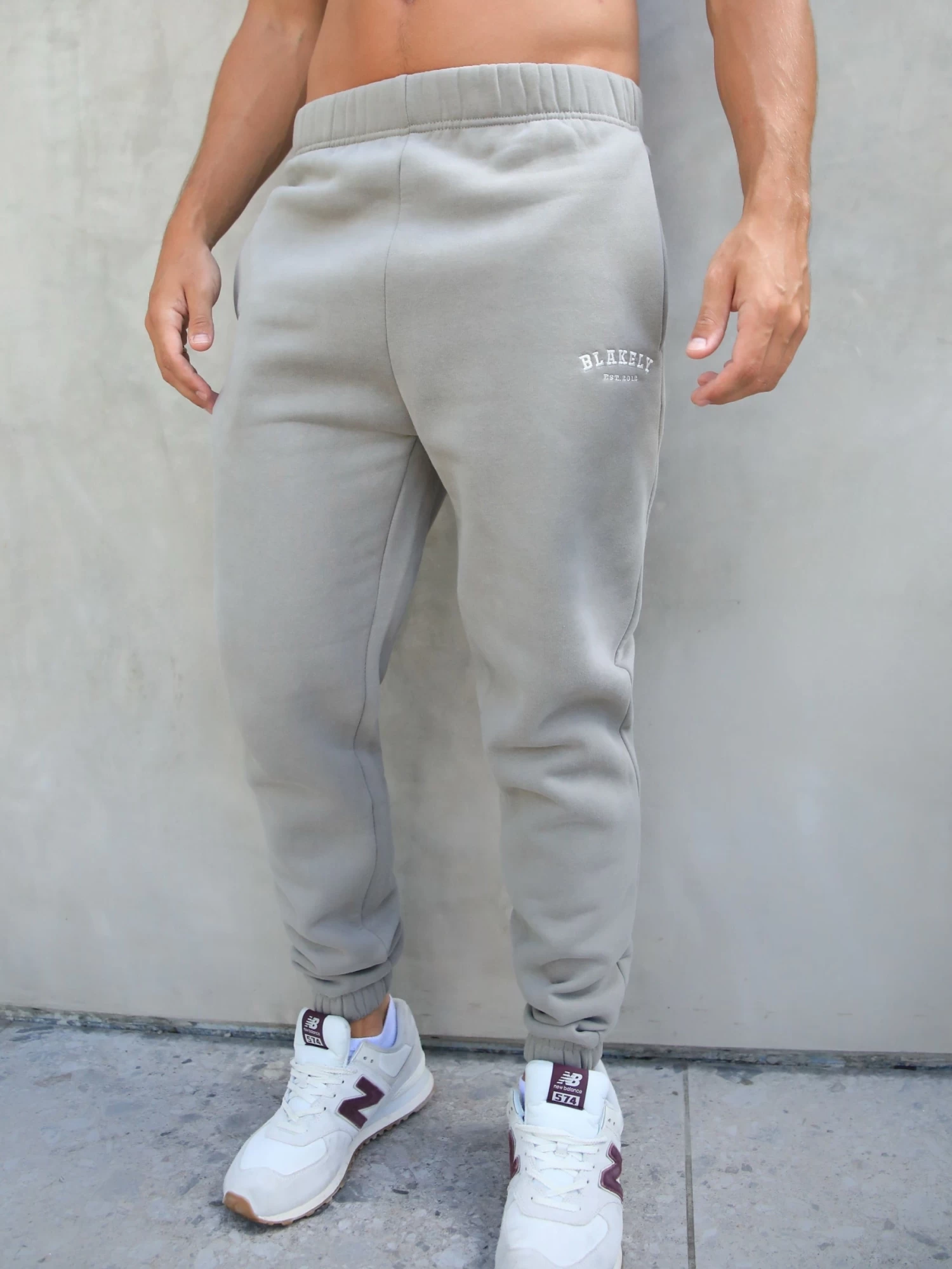 Heritage Relaxed Sweatpants - Neutral Grey 4 Heritage Relaxed Sweatpants - Neutral Grey - Image 2