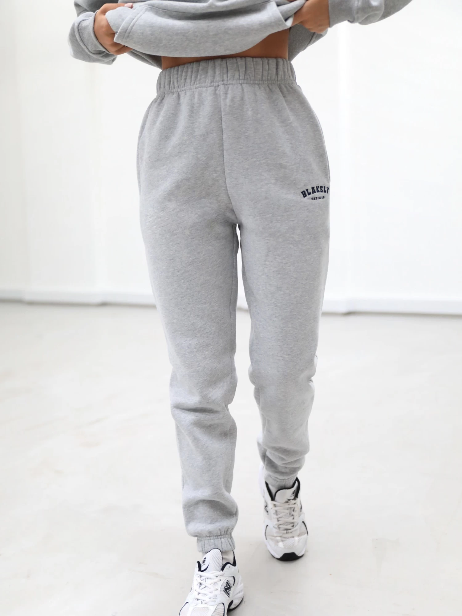Heritage Sweatpants - Marl Grey 4 Heritage Sweatpants - Marl Grey - Image 2