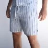 Assisi Stripe Shorts - Blue -Trend Wear Sales 2289Blue 04LEADD