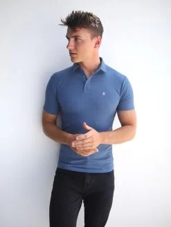 Franco Polo Shirt - Blue -Trend Wear Sales 2295Blue 05D