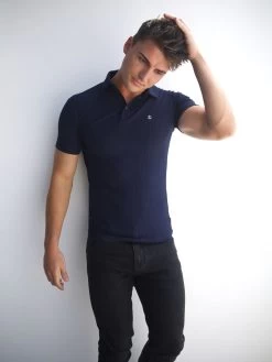 Franco Polo Shirt - Navy -Trend Wear Sales 2295Navy 01D