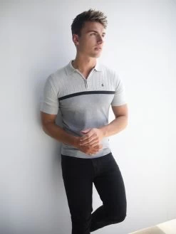 Antonio Polo Shirt - Grey -Trend Wear Sales 2316Grey 05D