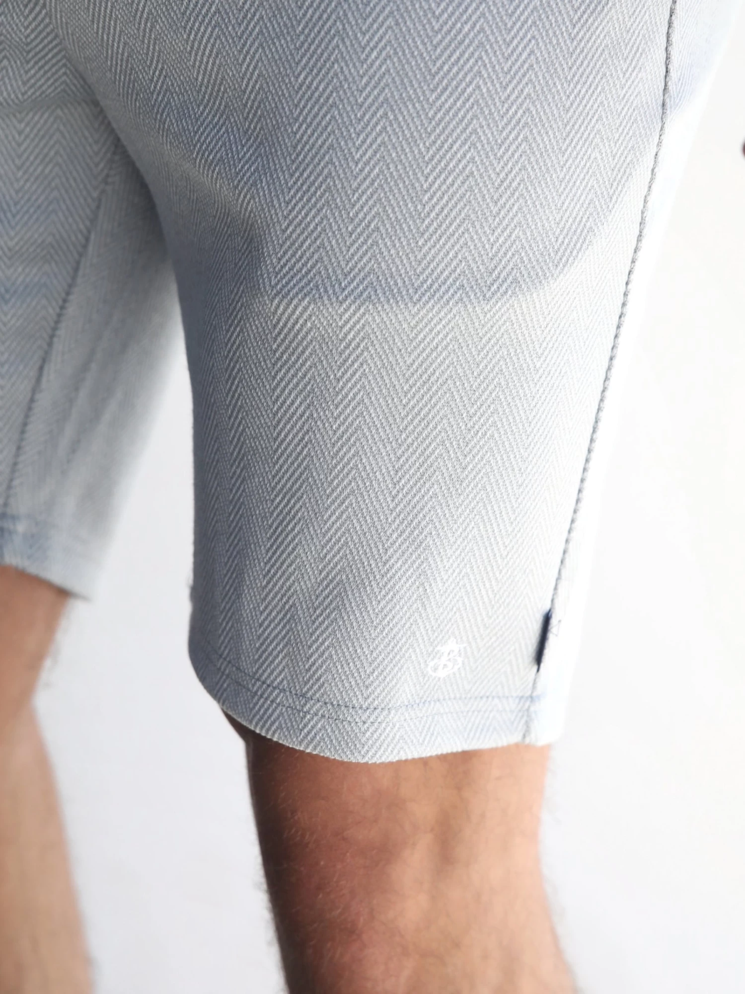 Positano Shorts - Light Grey 4 Positano Shorts - Light Grey - Image 2