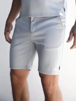 Positano Shorts - Light Grey 12 Positano Shorts - Light Grey -Trend Wear Sales 2347BLUED