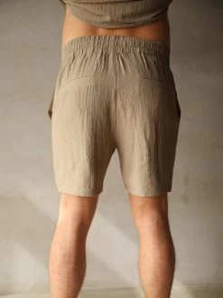 Salvatore Shorts - Tan -Trend Wear Sales 2386Sand 04D