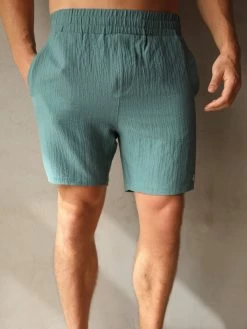 Salvatore Shorts - Teal 11 Salvatore Shorts - Teal -Trend Wear Sales 2386Teal 02D