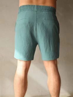Salvatore Shorts - Teal 9 Salvatore Shorts - Teal -Trend Wear Sales 2386Teal 03D