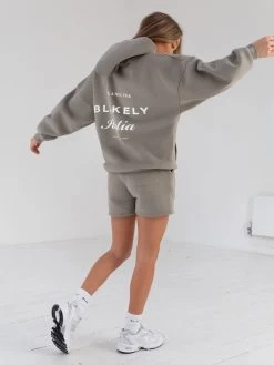 Italia Jogger Shorts - Stone Grey -Trend Wear Sales 2527BWGrey 03D