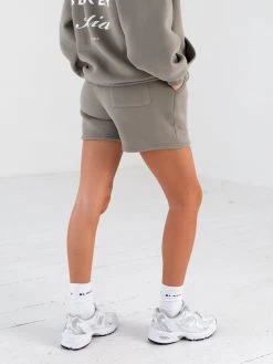 Italia Jogger Shorts - Stone Grey -Trend Wear Sales 2527BWGrey 04D