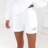 Italia Jogger Shorts - Flat White