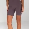 Sofia Soft Shorts - Mocha -Trend Wear Sales 2529 1BrownLeadD