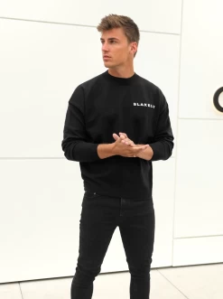 Blakely Knitted Jumper - Black 9 Blakely Knitted Jumper - Black -Trend Wear Sales 2530ABlack06