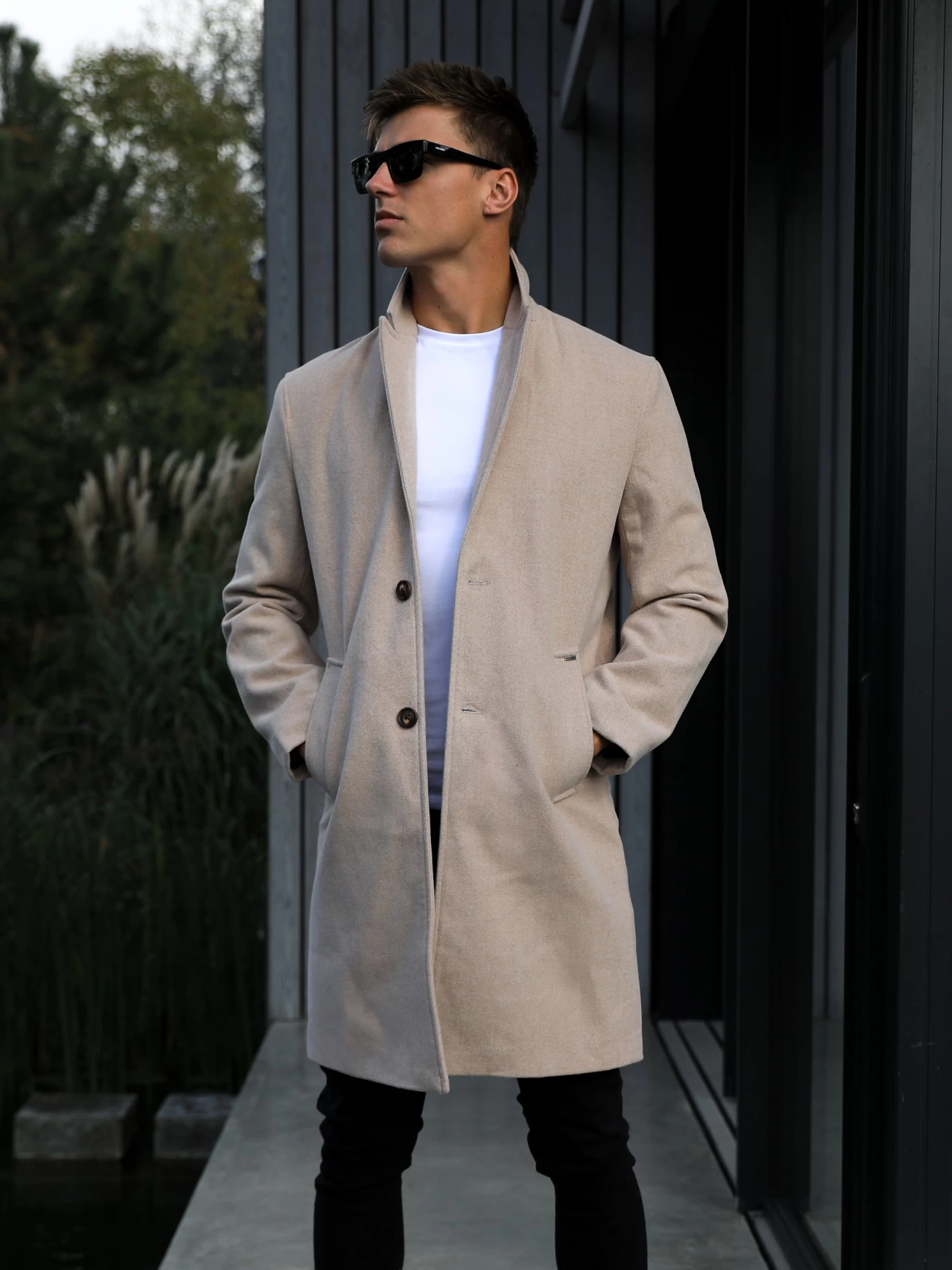 Knightsbridge Tailored Coat - Tan 8 Knightsbridge Tailored Coat - Tan - Image 6