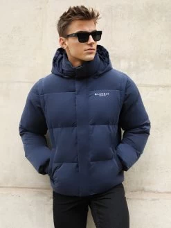Ultimate Multiway Puffer Coat - Navy -Trend Wear Sales 2540MNAVY