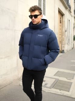 Ultimate Multiway Puffer Coat - Navy -Trend Wear Sales 2540MNavy 03D