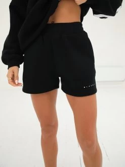 Isabel Jogger Shorts - Black 11 Isabel Jogger Shorts - Black -Trend Wear Sales 2542BLACKD