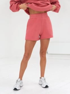 Isabel Jogger Shorts - Sunrise Coral -Trend Wear Sales 2542Coral 03D