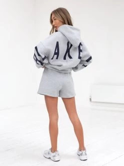 Isabel Jogger Shorts - Marl Grey 13 Isabel Jogger Shorts - Marl Grey -Trend Wear Sales 2542MarlGrey 01D