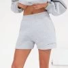 Isabel Jogger Shorts - Marl Grey