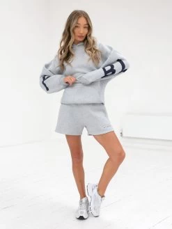 Isabel Oversized Hoodie - Marl Grey -Trend Wear Sales 2542MarlGrey 04D 63671f48 f44a 4249 9dbe 37018d2d4756