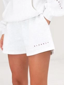 Isabel Jogger Shorts - Marl White And Rust Red 11 Isabel Jogger Shorts - Marl White And Rust Red -Trend Wear Sales 2542MarlWhite Rust 05D