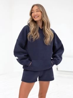 Isabel Jogger Shorts - Classic Navy 13 Isabel Jogger Shorts - Classic Navy -Trend Wear Sales 2542Navy 01D